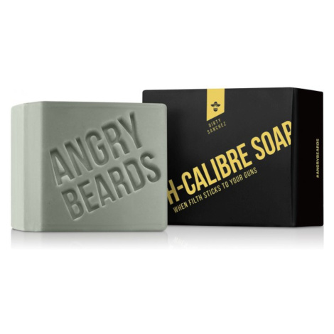 Mydlo na ruky Angry Beards High-Calibre Soap Dirty Sanchez - 100 g (AB-BD025-026DS-100-2328) + d