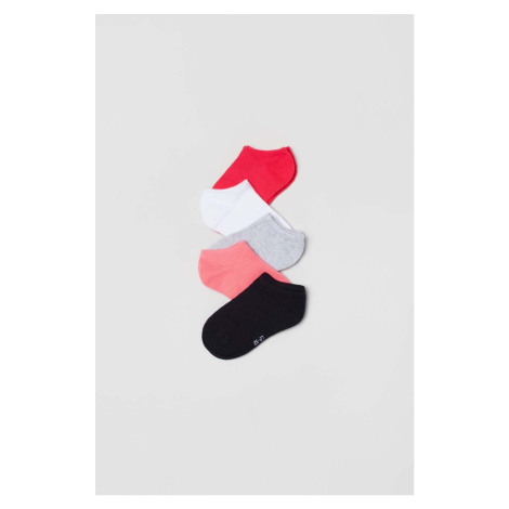 Detské ponožky OVS 5-pak ružová farba