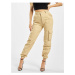 Women's trousers DEF Ruby - beige