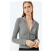 Koton Gray Women's Cardigan