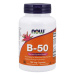 NOW® Foods NOW Vitamin B-50 Complex, 100 rastlinných kapsúl