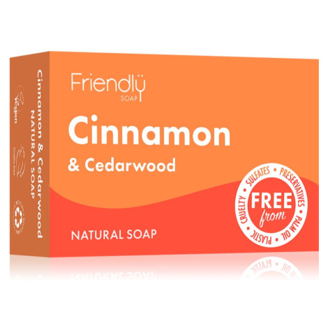 Friendly Soap Natural Soap Cinnamon & Cedarwood prírodné mydlo