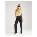 Versace Jeans Couture Plisované nohavice  zlatá / čierna