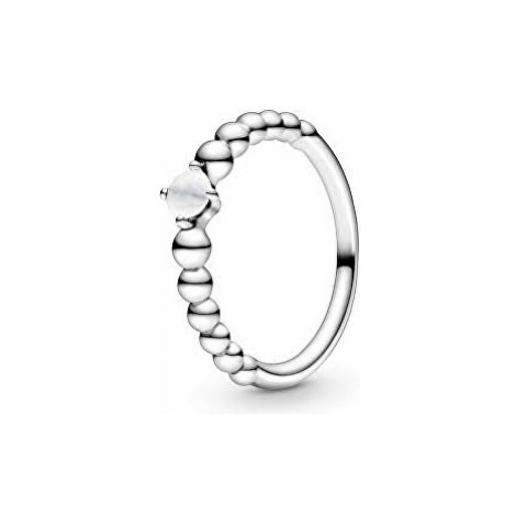 Pandora Strieborný prsteň pre ženy narodené v apríli 198867C04 50 mm