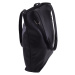 Dámska kožená kabelka čierna 250703