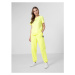 Dámske tepláky 4F WOMENS TROUSERS SPDD012-45S-CANARY GREEN