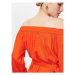 TWINSET Letné šaty 231TT2141 Oranžová Regular Fit
