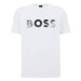 Boss Tričko 50488833 Biela Regular Fit