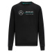 Mercedes AMG Petronas pánska mikina Crew Logo black F1 Team 2023