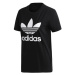 adidas  adidas Trefoil Tee  Tričká s krátkym rukávom Čierna