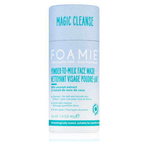Foamie Powder-To-Milk Face Wash jemný púder pre dokonalé vyčistenie pleti