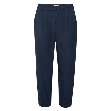 Kaffe Plisované nohavice 'Merle'  tmavomodrá