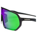 Slnečné okuliare Horsefeathers Archie Bike Sunglasses Black/ Mirror Green