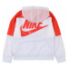 Nike Sportswear Prechodná bunda  biela / červená