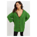Cool & Sexy Cardigan - Green - Oversize