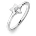 Hot Diamonds Hravý strieborný prsteň s diamantom Most Loved DR242 55 mm