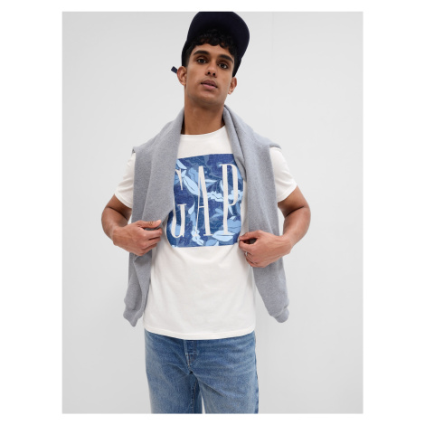 GAP T-shirt with print and logo - Men's