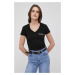 Bavlnené tričko Armani Exchange čierna farba,, 8NYT81 YJG3Z NOS