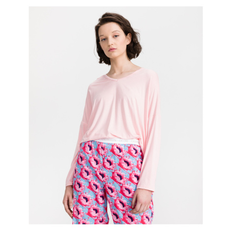 Ružové tričko na spanie Calvin Klein Underwear