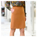 Blancheporte Rozšírená vzdušná sukňa karamelová