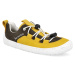 Barefoot dětské tenisky Be Lenka - Xplorer Yellow & Olive Black žluté
