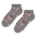 Socks 136-004 Melange Grey Melange Grey