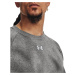 Mikina Under Armour Rival Fleece Printed Crew Castlerock Light Heather