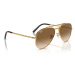 Ray-Ban Slnečné okuliare New Aviator 0RB3625 001/51 Zlatá