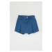 DEFACTO Baby Girl Elastic Waist Short Jean Shorts Skirt