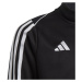 Adidas Tiro 23 TR JR Detská športová mikina so zipsom, čierna, veľ. 164 95374-164-cm