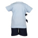 Blue Seven Súprava 2 tričiek a nohavíc 939018 X Modrá Regular Fit