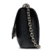 Calvin Klein Jeans Kabelka Sculpted Flap W/Chain25 Snake K60K611521 Čierna