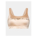 Emporio Armani Underwear Podprsenkový top 164710 3F235 03050 Béžová