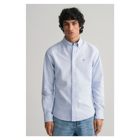 KOŠEĽA GANT SLIM OXFORD SHIRT LIGHT BLUE