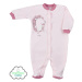 Dojčenský overal z organickej bavlny Koala Lesný Priateľ ružový, veľ:74 , 20C43529