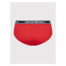 Emporio Armani Underwear Klasické nohavičky s vysokým pásom 164536 2R227 04574 Červená