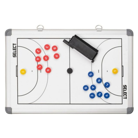 Select TACTICS BOARD HANDBALL Taktická tabuľa, biela, veľkosť