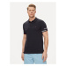 Tommy Hilfiger Polokošeľa Flag MW0MW34780 Tmavomodrá Slim Fit