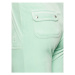 Juicy Couture Teplákové nohavice Del Ray JCAP180 Zelená Regular Fit