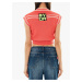 #VDR Coral crop top