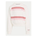 Tommy Hilfiger Mikina Monotype KG0KG08037 Écru Relaxed Fit