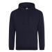 Just Hoods Unisex mikina s kapucňou JH001 New French Navy