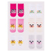 Yoclub Kids's Ankle Thin Socks Pattern Colours 6-Pack P2