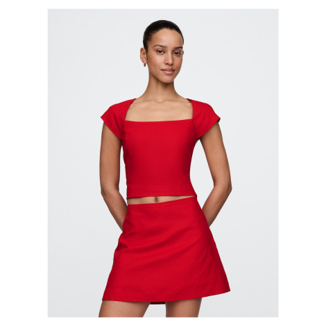 GAP Linen crop top - Women's