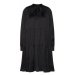 Trussardi Košeľové šaty Satin 56D00463 Čierna Regular Fit