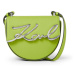 Kabelka Karl Lagerfeld K/Signature Sm Saddle Bag Zelená