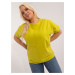 Oversize halenka Lime plus size JEDNA