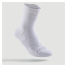 Detské športové ponožky RS 160 vysoké 3 páry tmavomodro-biele