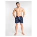 Yoclub Man's Swimsuits Men's Beach Shorts P2 Navy Blue