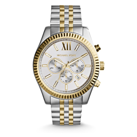 Michael Kors Analógové hodinky 'MK8344'  zlatá žltá / strieborná